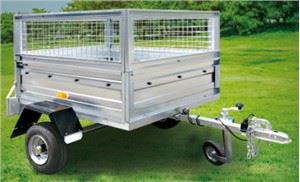 Galvanized Box Trailer