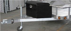 Hlau Trailer Lub Thawv Hlau